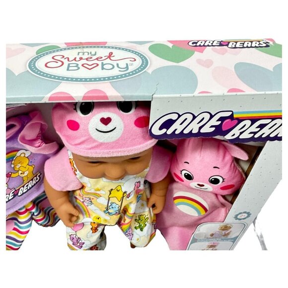 Care Bears Sweetbaby Baby Doll Walmart Exclusive 8 Piece New - Picture 9 of 13